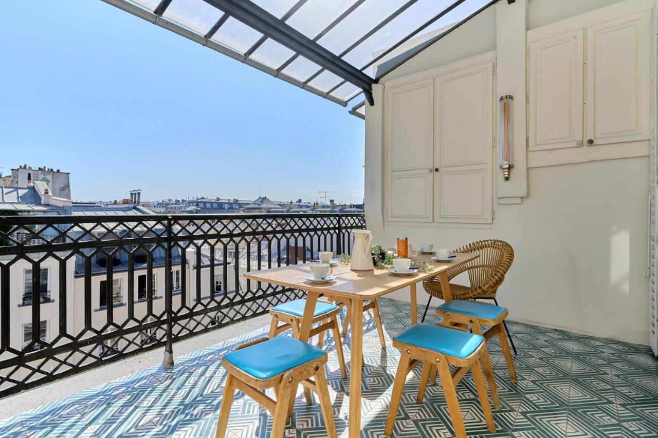 Apartment Center Of Paris With Terrace By Studio Prestige Exterior photo