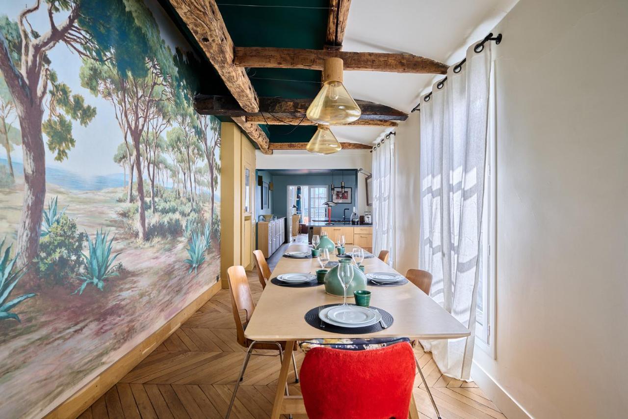 Apartment Center Of Paris With Terrace By Studio Prestige Exterior photo